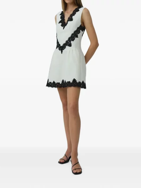 Rochie mini Simkhai din dantelă alb