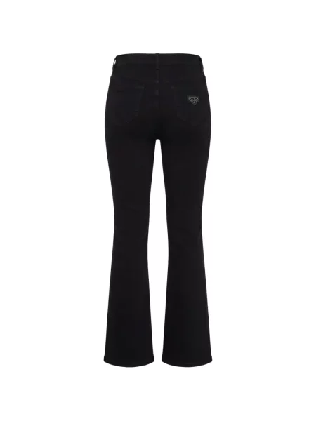 Blugi evazați Philipp Plein negru