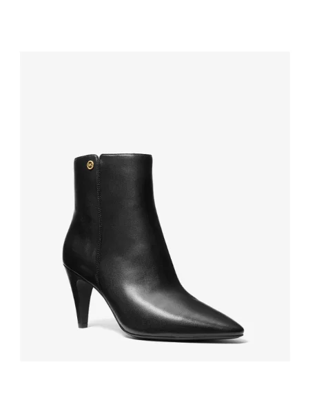 Botki Michael Kors skórzane czarne