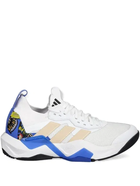 Pantaloni Adidas Campus cu șireturi cu dungi din dantelă roșu