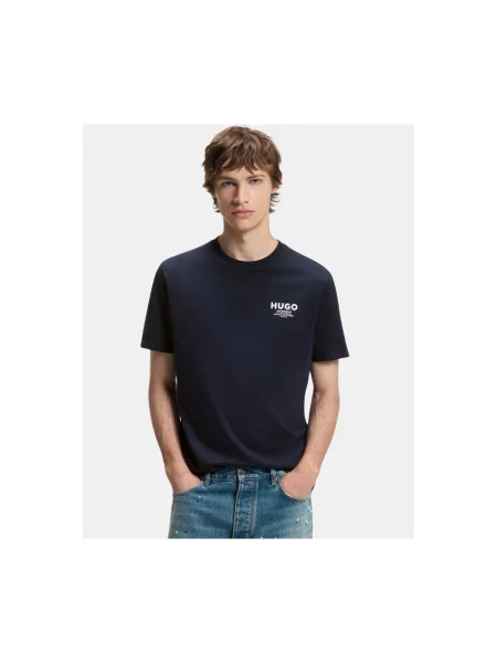 Tricou Hugo albastru