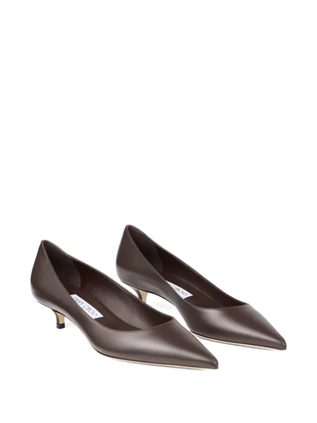 Pantofi cu toc Jimmy Choo maro