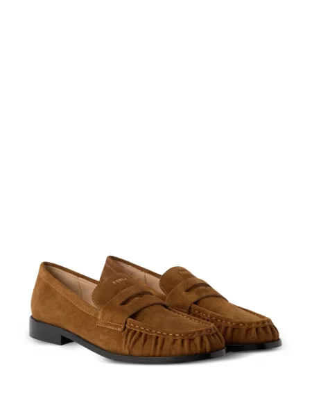 Pantofi loafer Furla maro