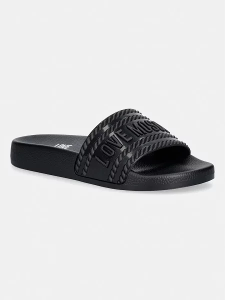 Papuci Love Moschino negru