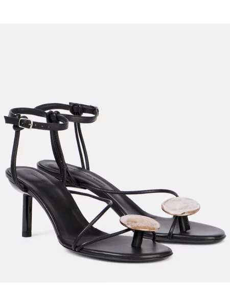 Sandale Christopher Esber din piele negru