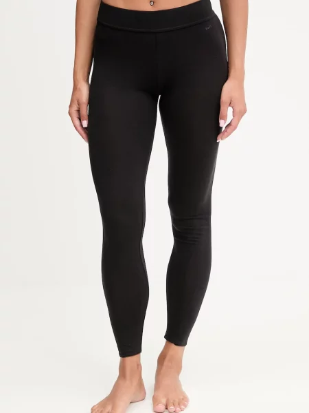 Spodnie od piżamy o kroju slim fit z dodatkiem modalu model B.PURE' Boss czarne
