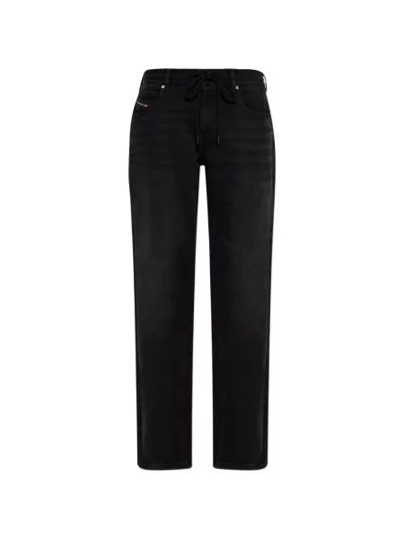 Blugi Diesel cu cordon negru