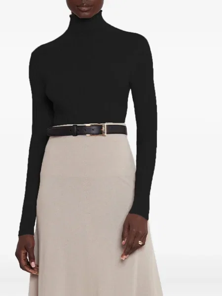 Pulover Arch4 din cașmir negru