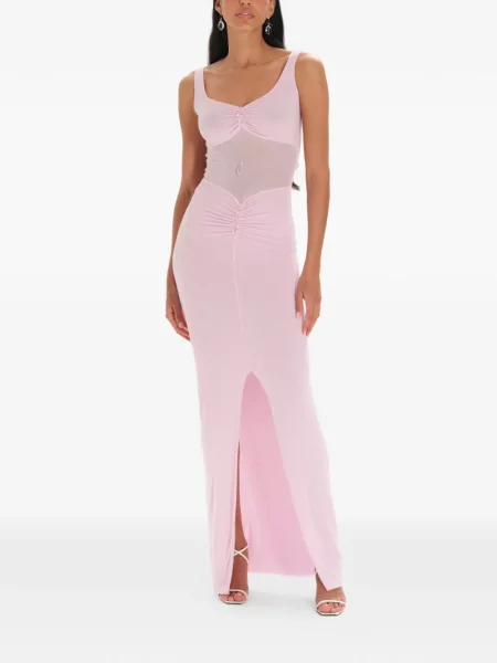 Rochie maxi Manuri roz