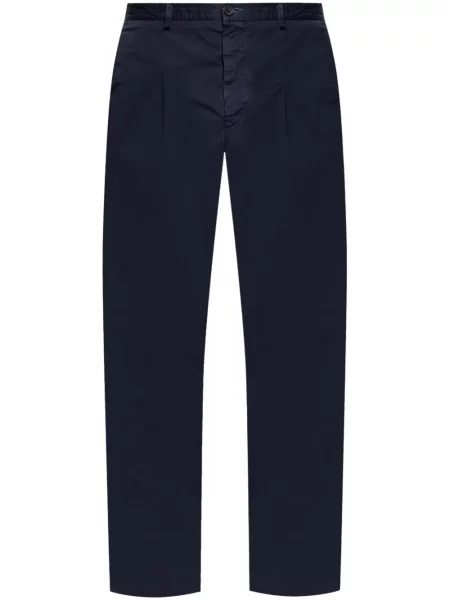 Pantaloni Ps Paul Smith plisate albastru