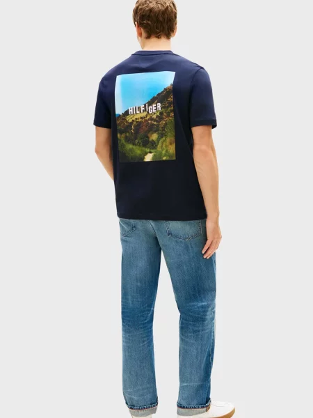 Футболка Tommy Hilfiger синя