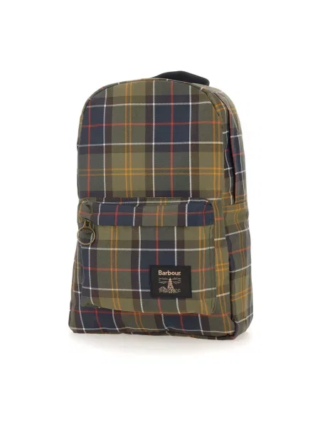 Torba Barbour w kratę zielona