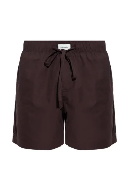 Vezica za zatezanje kratke hlače Entire Studios smeđa