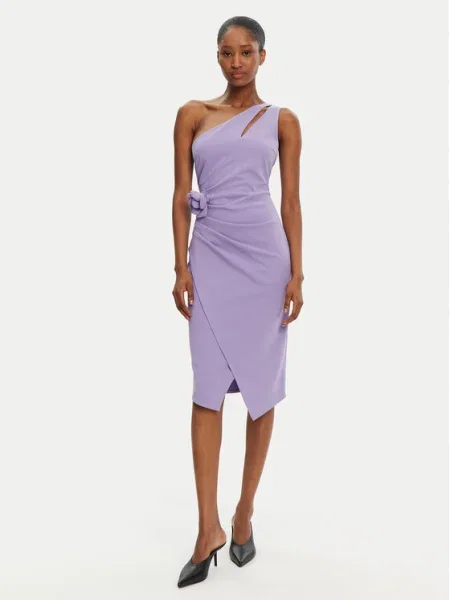 Rinascimento Rochie cocktail violet