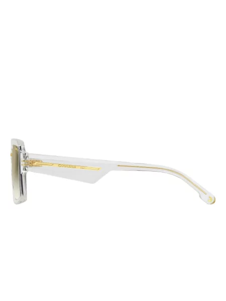 Ochelari de soare Carrera cu imprimeu geometric alb