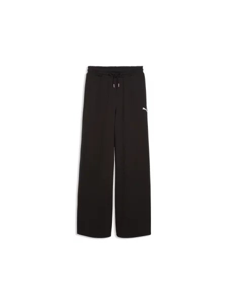 PUMA spodnie dresowe Wardrobe Essentials o kroju oversize Akcesoria S czarny