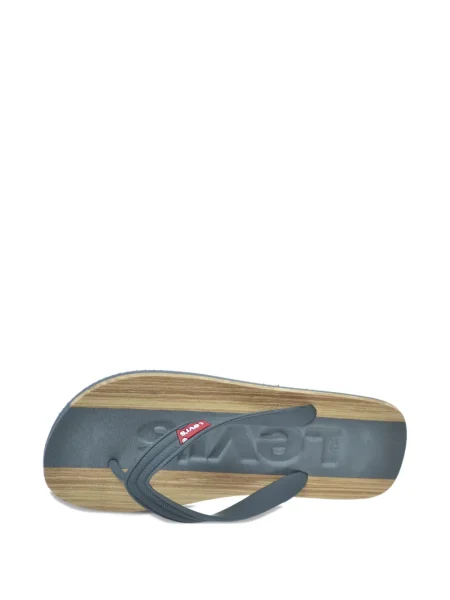 Șlapi Levi's® cu autograf negru