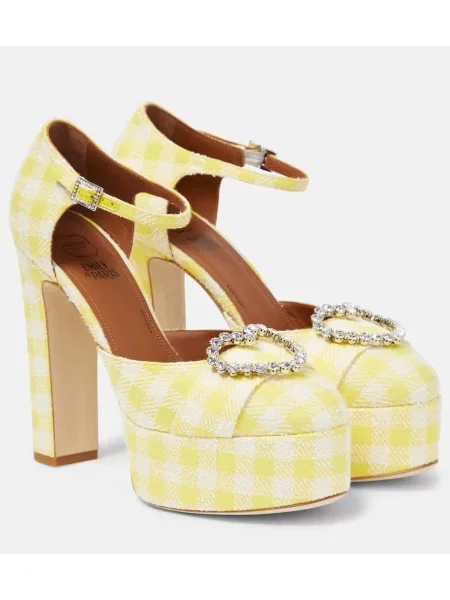 Salonarji Malone Souliers s platformo rumena