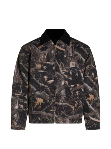 Geacă Carhartt Wip cu imagine negru