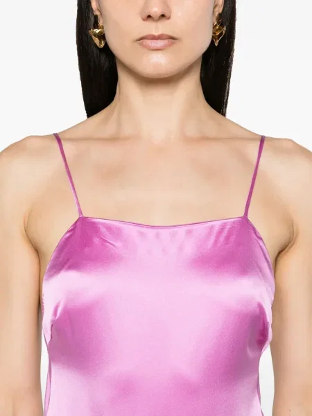 Body Max Mara de mătase roz