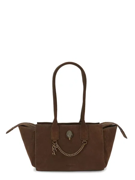 Kurt Geiger London shopper torba za žene od brušene kože Sloane smeđa