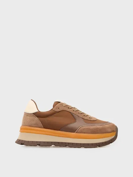 Шкіряні Кросівки PRPY коричневий