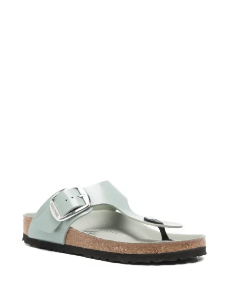 Sandale Birkenstock cu cataramă verde