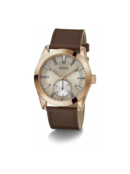 Zegarek Guess brązowy