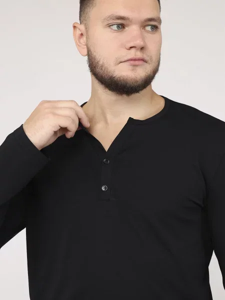 Лонгслив Yuki черный