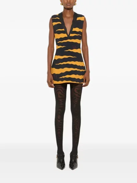 Rochie Pucci cu imagine negru