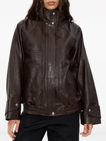 Geanta de piele Iro maro