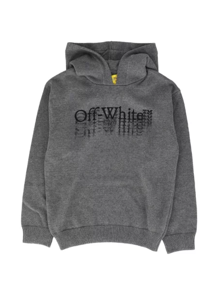 Bluza z kapturem dziecięca Off-white biała