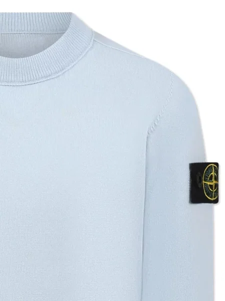 Bluza dziecięca Stone Island niebieska