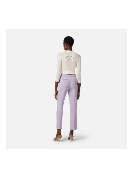 Pantaloni Elisabetta Franchi roz