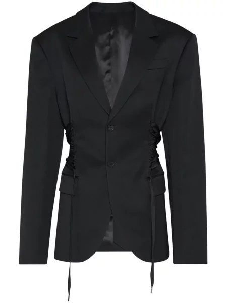Sacou Jean Paul Gaultier de lână negru