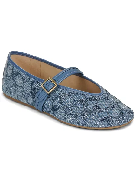 Pantofi cu toc Coach albastru