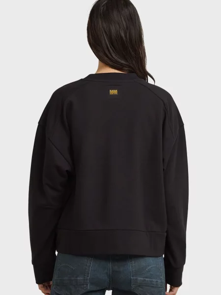 Байкерский свитшот G-star Raw черный