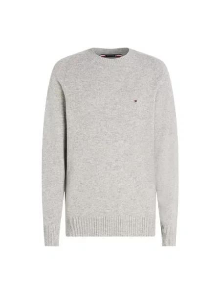 Sweter Tommy Hilfiger wełniany szary