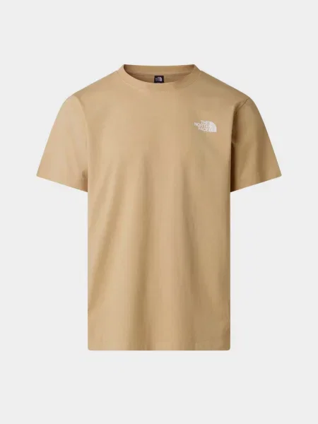 Футболка The North Face M NORTH FACES REGULAR SHORT SL бежевий