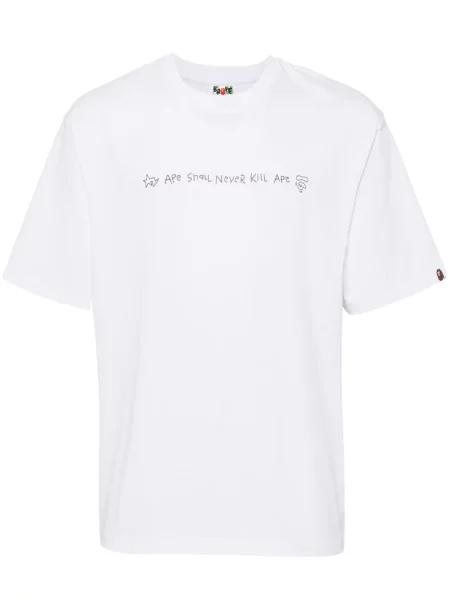 Tricou A Bathing Ape® alb