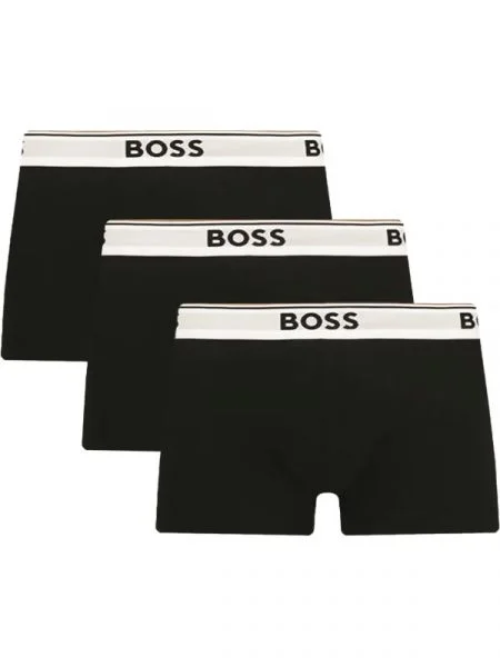 BOSS BLACK 3 db-os boxeralsó szett Trunk 3P Power fekete