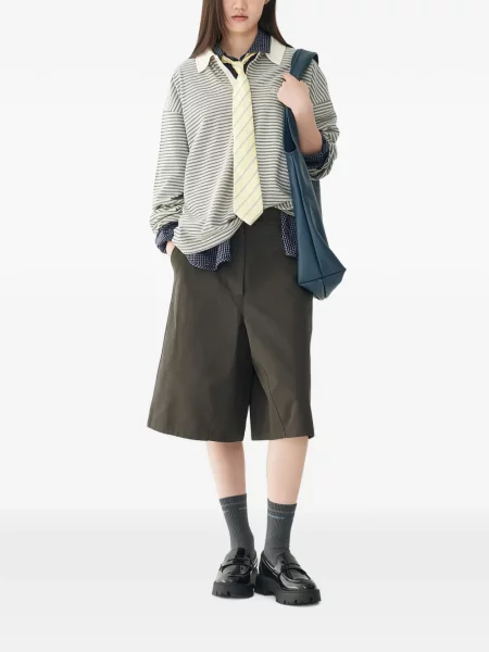 Kratke hlače Tomboy visoki struk smeđa