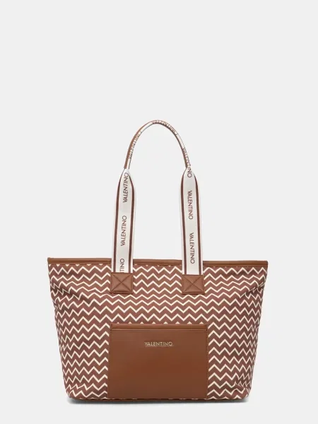Valentino Bags torebka shopper ARMONIA brązowa
