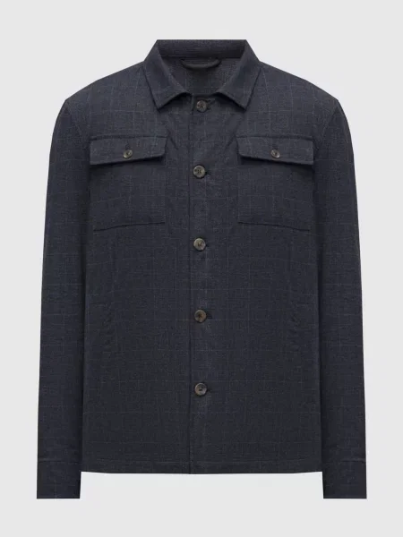 Куртка в клітинку Florentino синя