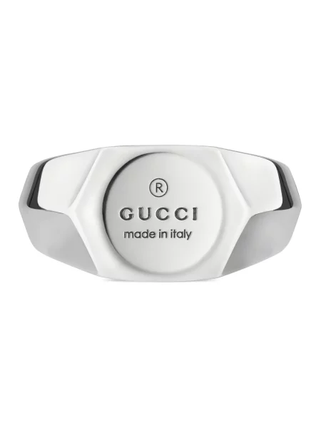Pierścionek Gucci szary