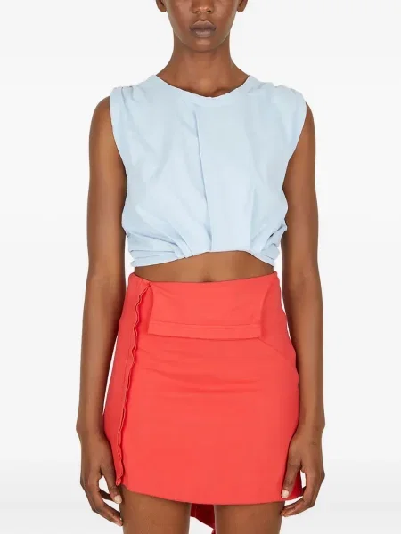 Podkoszulka Lourdes z nadrukiem niebieska