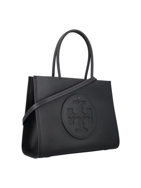 Tory Burch torebka Ella Bio Small Tote- Black czarny