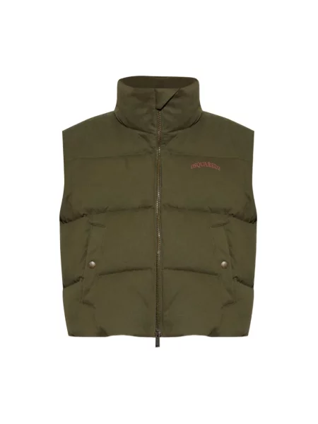Kamizelka puchowa Dsquared2 zielona