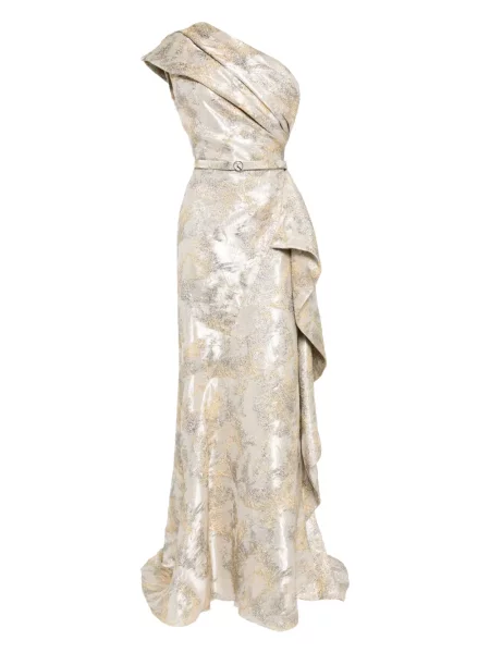 Rochie Saiid Kobeisy de costum auriu