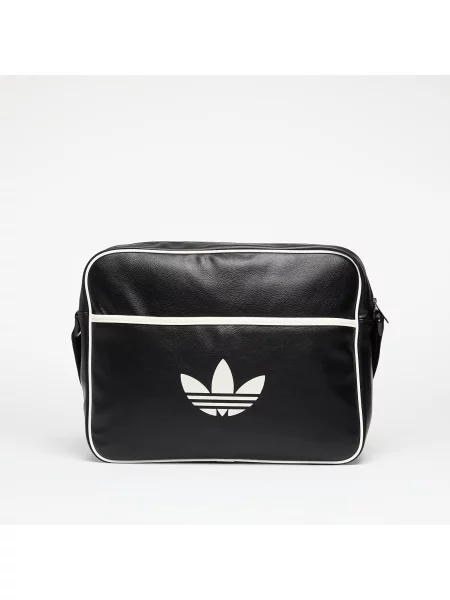 ADIDAS ORIGINALS Taška cez rameno Airliner / biela čierna